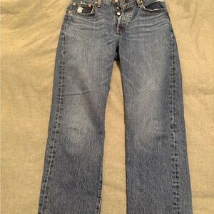 Levi's women’s 501 skinny Straight Jeans